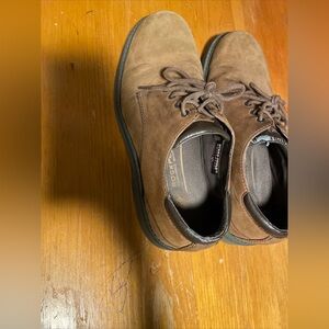 Rockport Shoes Mens 10WOxford Hydro-Shield K70001 Brown Leather Waterproof